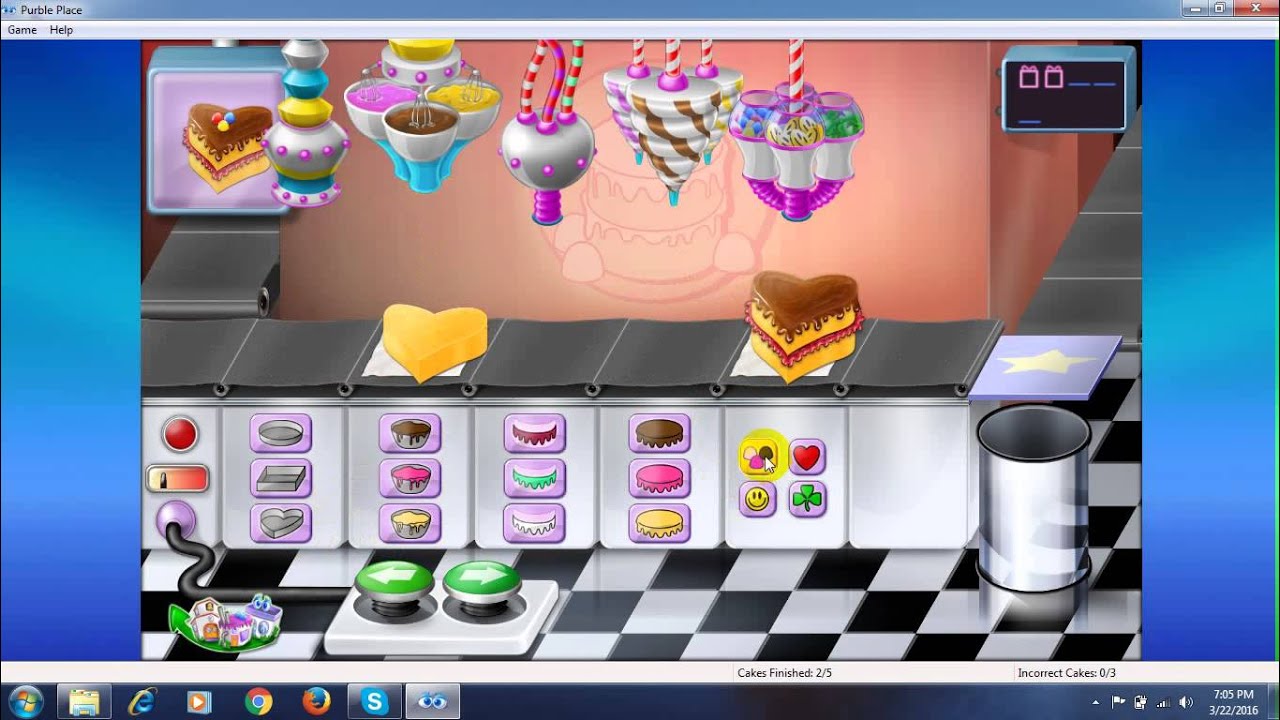 purble place games cakes